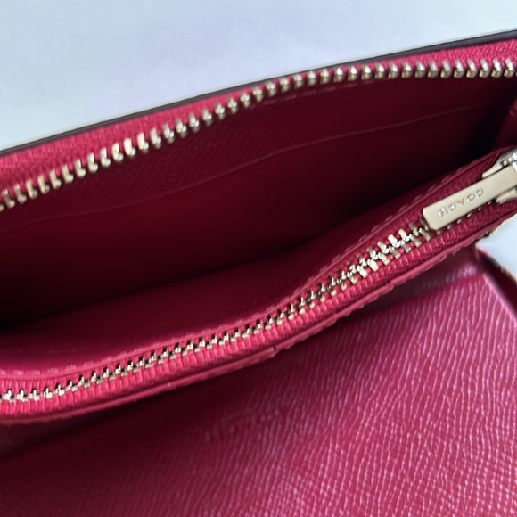 Pink Coach Wallet Wristlet - Picture 7 of 12